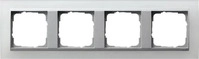 Gira 021450, Gira Abdeckrahmen 4f.opak ws 021450