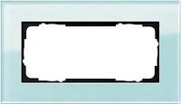 Gira 100218, Gira Abdeckrahmen 2f.glas 100218