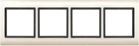 Merten 400444, Merten Rahmen 4f.ws 400444