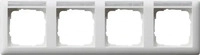 Gira 109427, Gira Rahmen 4-fach waagerecht 109427