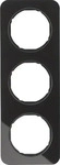 Berker 10132116, Berker Rahmen Glas/sw 10132116