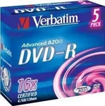Verbatim 43519, Verbatim DVD-R 43519 (VE5)