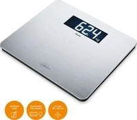 Beurer 73582, Beurer Edelstahlwaage XXL-Display GS 405 Edelstahl Sig