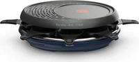 Tefal RE3104, Tefal Raclette-Grill +Crepe RE 3104 sw/bl, Grundpreis: &euro; 64,68 /