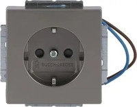 Busch-Jaeger 2CKA002013A5460, Busch-Jaeger SCHUKO Steckdosen-Einsatz 20 EUCBLI-866