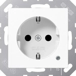 Jung A1520BFKOWW, Jung SCHUKO-Steckdose 16 A 250V A 1520 BFKO WW