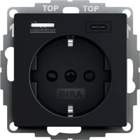 Gira 2459005, Gira Steckdose+USB 2459005