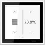 Jung LS459D1SWW, Jung KNX Raumcontroller LS 459 D1 S WW