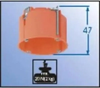 Kaiser 9063-50, Kaiser Deckenleuchten-Anschl.dose 9063-50