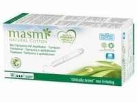 masmi Bio Tampons Super mit Applikator 100% Bio-Baumwolle