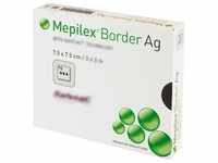 MEPILEX Border Ag Schaumverb.7,5x7,5 cm steril