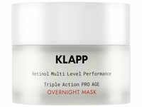 KLAPP Triple Action PRO AGE Overnight Mask, 50ml