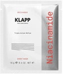 Klapp Niacinamide Triple Action Refine Sheet Mask, 1St. C3105