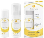 Aesthetico Reiseset Refresh und Care und Active Foam, 2x50ml