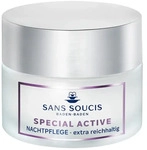 Sans Soucis Special Active, Nachtpflege extra reichhaltig, 50ml