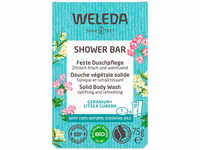 Weleda Shower Bar feste Duschpflege Geranium und Litsea Cubeba, 75g