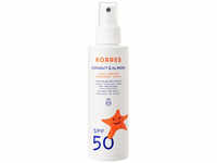 KORRES Coconut and Almond SPF50 - Spray für Kinder, 150ml