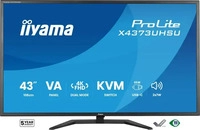 iiyama X4373UHSU-B2, iiyama X4373UHSU-B2 ProLite Monitor 43' VA 4K 4000:1 2xHDMI DP