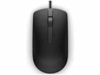 dell MS116-BK, dell DELL MS116 mouse Ambidextrous USB Type-A Optical 1000 DPI
