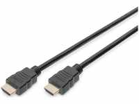 DIGITUS AK-330107-050-S, DIGITUS HDMI High Speed connection cable, type A M/M,...