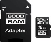 Goodram M1AA-0160R12, Goodram M1AA 16 GB MicroSDHC UHS-I Klasse 10...