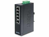 PLANET ISW-501T, PLANET Industrial Fast Ethernet Switch IP30 Slim Type 5-Port (-40