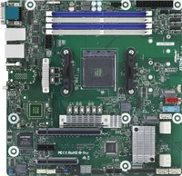 ASRock X570D4U, ASRock X570D4U, 1xSKT AM4, AMD Ryzen, X570, SATA, 2xM.2, 2xGbE, IPMI
