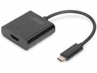 DIGITUS DA-70852, DIGITUS USB Type-C to HDMI Adapter, 4K@30Hz black