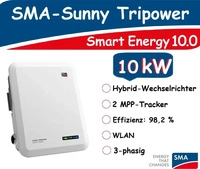 SMA STP10.0-3SE-40, SMA Sunny Tripower 10.0 RT ENERGY Hybrid-Wechselrichter