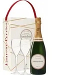 Champagner Laurent Perrier - La Cuv&eacute;e - Geschenkset 2 Champagnergl&auml;ser