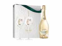Champagner Perrier Jouët - Blanc de Blancs - Geschenkset 2 Gläser