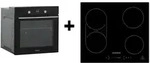 Backofen Herd Kochfeld Herdset Induktion Einbau Timer Bridgezone Slider Respekta