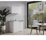 K&uuml;che Minik&uuml;che Singlek&uuml;che K&uuml;chenzeile Pantry Wei&szlig; Levin 100 cm Respekta