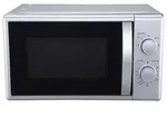 Mikrowelle 700 Watt Unterbaumikrowelle Stand Unterbau 20 L Silber Respekta