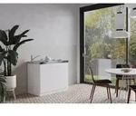 K&uuml;che Minik&uuml;che Singlek&uuml;che K&uuml;chenzeile Pantry Wei&szlig; Levin 100 cm Respekta