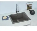 K&uuml;chensp&uuml;le Einbausp&uuml;le Sp&uuml;le Granit Mineralite 50 x 44 Grau Respekta Ohio