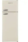 K&uuml;hlschrank freistehend 171 Liter 4* Gefrierfach Retro 144 cm Cream Respekta