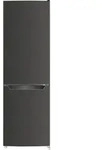 K&uuml;hlschrank K&uuml;hl Gefrierkombination Standger&auml;t freistehend Black Steel...