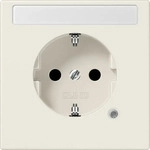 JUNG LS1520NAKO, Jung LS1520NAKO SCHUKO-Steckdose m. NA u. Funktionsanzei Orange