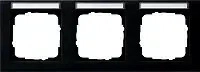 Gira 109309, Gira 109309 Abdeckrahmen 3-fach waagerecht Beschriftungsfeld Gira...