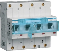 Hager HTN663E, Hager HTN663E SLS-Schalter 3-polig +N E-63A Hutschiene
