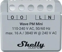 Shelly WAVE PM MINI, Shelly Schaltmodul &Uuml;berwachung des Energieverbrauchs Z-Wave