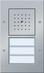 Gira 126765, Gira 126765 T&uuml;rstation AP 3-fach T&uuml;rko Farbe Alu