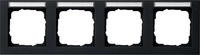 Gira 109409, Gira 109409 Abdeckrahmen 4-fach waagerecht Beschriftungsfeld Gira...