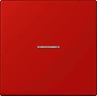 JUNG BTLC17101227, Jung BTLC17101227 JUNG HOME Taster 1-fach LC32090 Rouge Vermillon