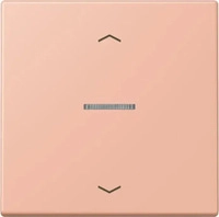 JUNG BTLC17101P231, Jung BTLC17101P231 JUNG HOME Taster 1-fach mit Pfeilsymbolen Rose