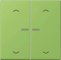 JUNG BTLC17102P220, Jung BTLC17102P220 JUNG HOME Taster 2-fach mit Pfeilsymbolen Vert