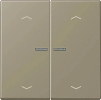 JUNG BTLC17102P242, Jung BTLC17102P242 JUNG HOME Taster 2-fach mit Pfeilsymbolen