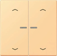 JUNG BTLC17102P258, Jung BTLC17102P258 JUNG HOME Taster 2-fach mit Pfeilsymbolen