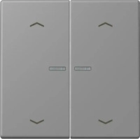 JUNG BTLC17102P203, Jung BTLC17102P203 JUNG HOME Taster 2-fach mit Pfeilsymbolen Gris